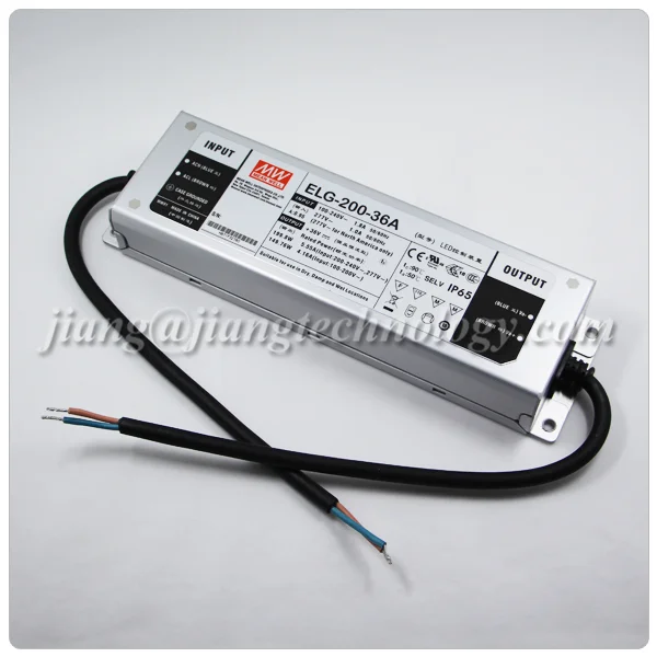 Mean Well ELG-200-12 12V 200W DC Input LED Driver for LED Street Light