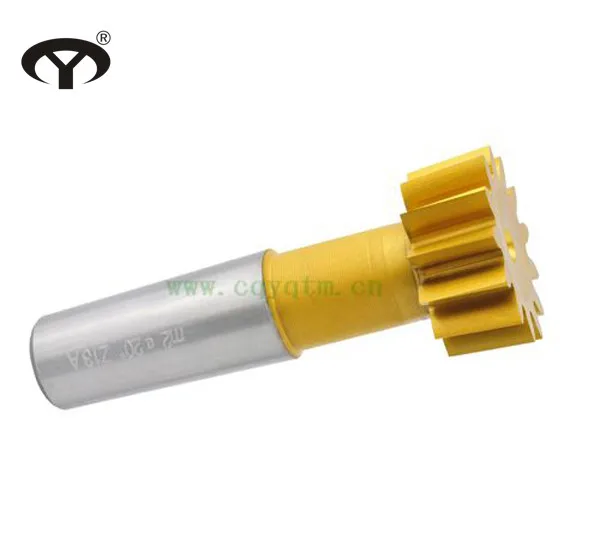 Резак для шестерни с коническим хвостовиком HSS M2 df25 мм