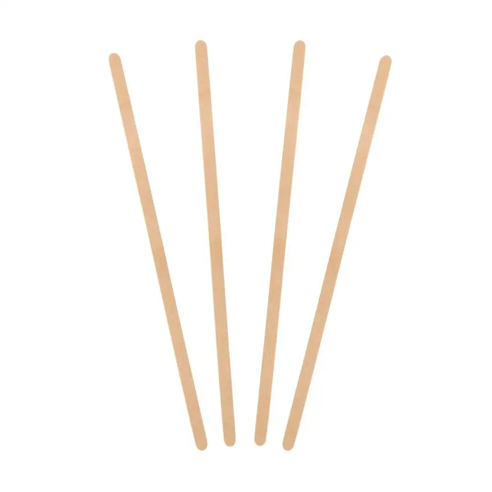 5.5 Inch Disposable Birch Wood Coffee Stir Sticks