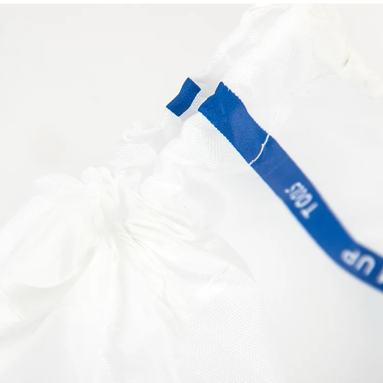 Переработанный экологически чистый водонепроницаемый нейлоновый мешок на шнурке в сумке