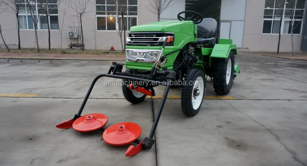 12hp small tractors with disc mower /grass cutter hot selling