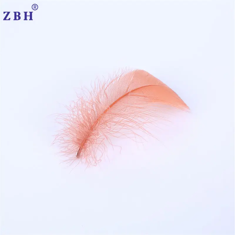 High quality goose feather DIY color small feather for decoration accessories