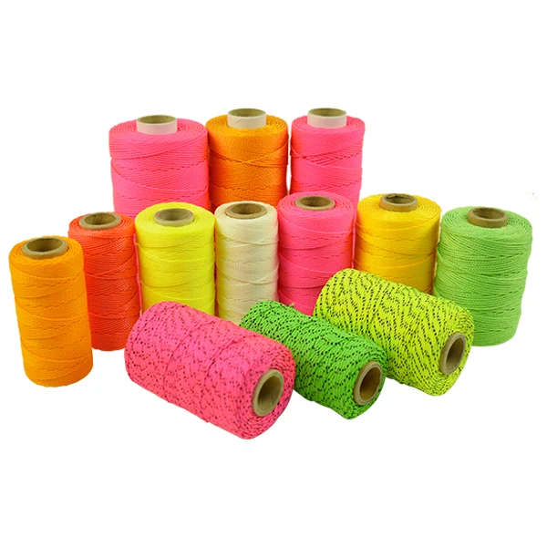 1.5mm 500 ft pink braided nylon rope