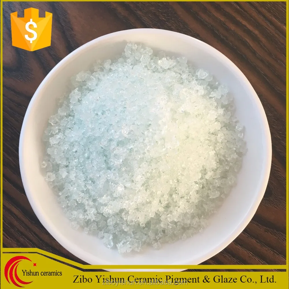 ceramic glaze frit manufacture and low temperature glass frit