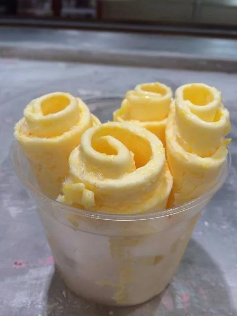 Thailand rolls double pan fried ice cream machine and  low price