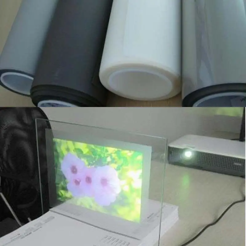 Privacy Switchable Pdlc Adhesive Smart Film Projector