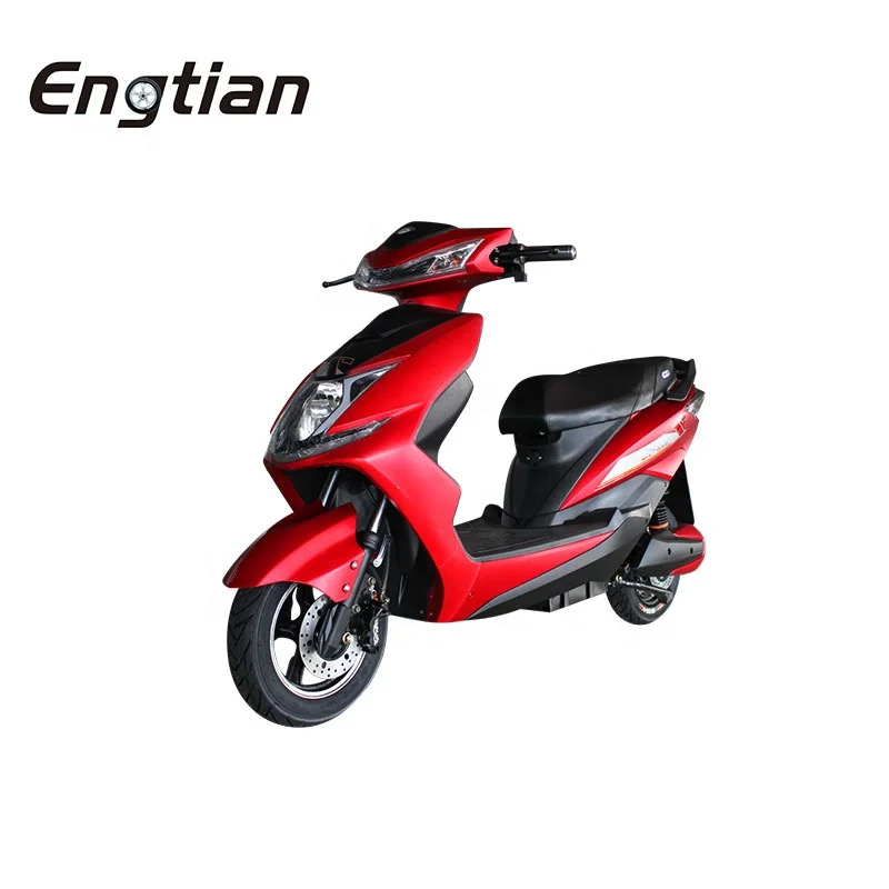 Best Fashion Design 1000W 60V Adults Lithium Battery Mobility Electric Scooter Moped for Sale