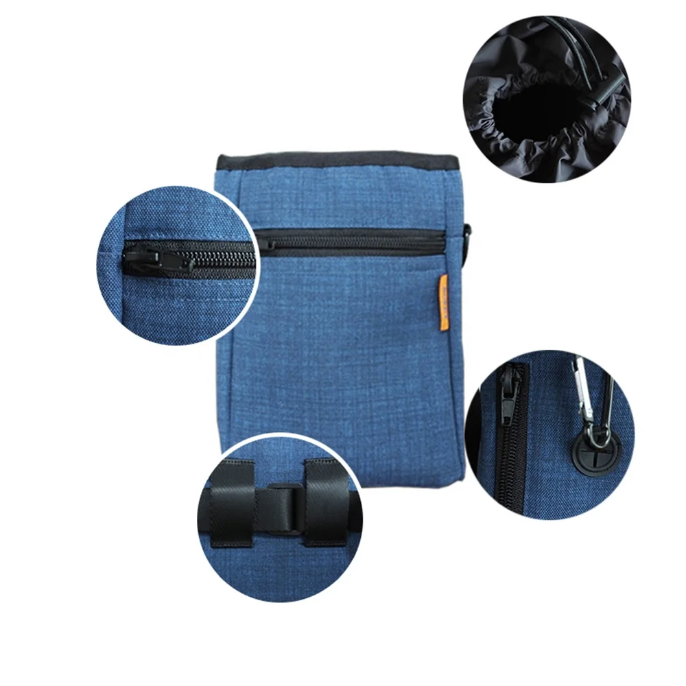 
Storage waist bag pet puppy outdoor food snack pockets dog training pouch pet treat pouch for Training and Walking 