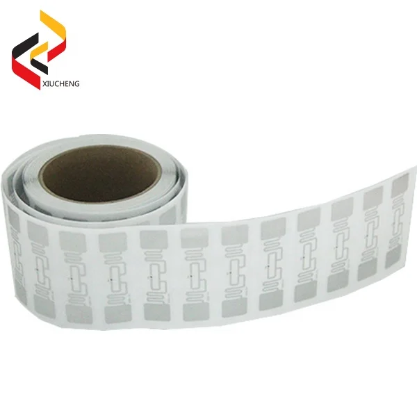 Low Frequency 125KHz Round RFID Paper Sticker Tag with Copper Coil Antenna