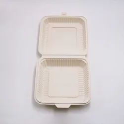Одноразовая биоразлагаемая коробка для кукурузного крахмала