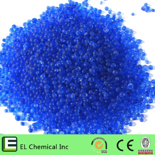 High Absorption Blue to Pink Self-Indicating Silica Gel Blue