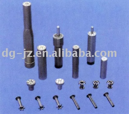 
 Набор пресс-форм с шестью цветами для трубчатых заклепок  