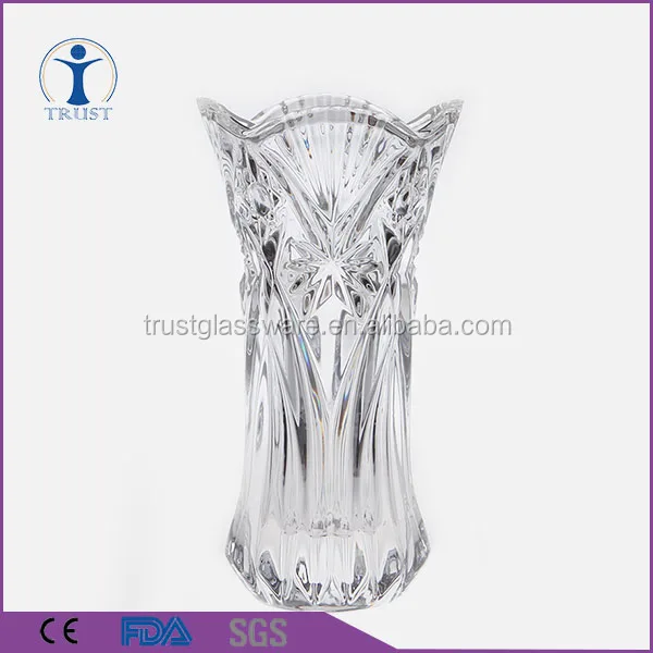 Лучшие продажи ясно Lucky bamboo контракт современный хрустальные и стеклянные вазы