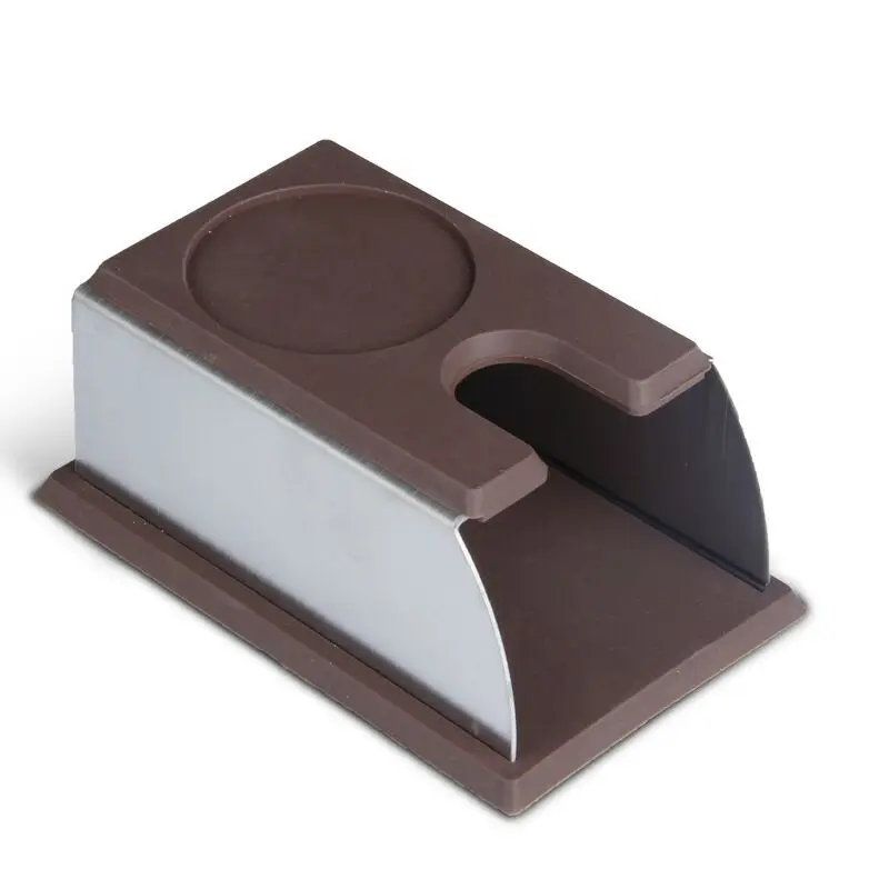 Stainless Steel Tamping Stand for Coffee Machine and  Sturdy Coffee Tamper Stand