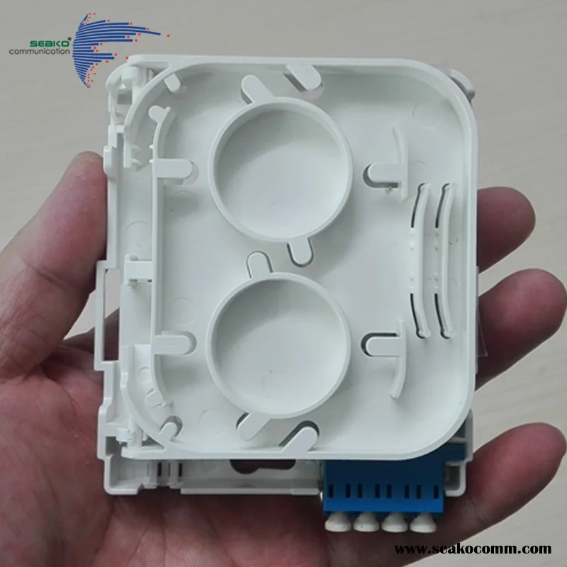 Mini fiber optic terminal box, 2 cores, moderate price