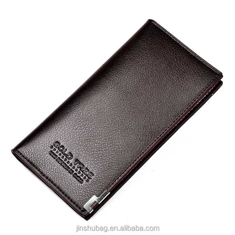 
New Men Clutch Handbag Long Purse Leather Bifold Wallet 