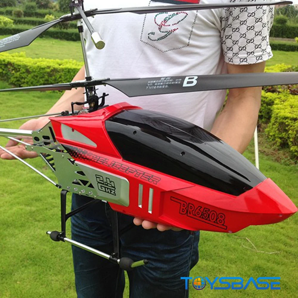 130cm BR6508 6508 2.4G big 4ch single blade rc helicopter