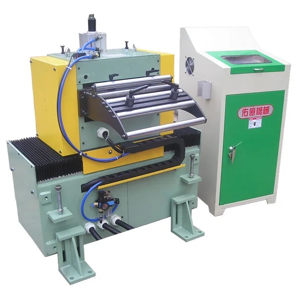 Automatic metal coil wafer stamping zigzag servo feeder for punching press machine