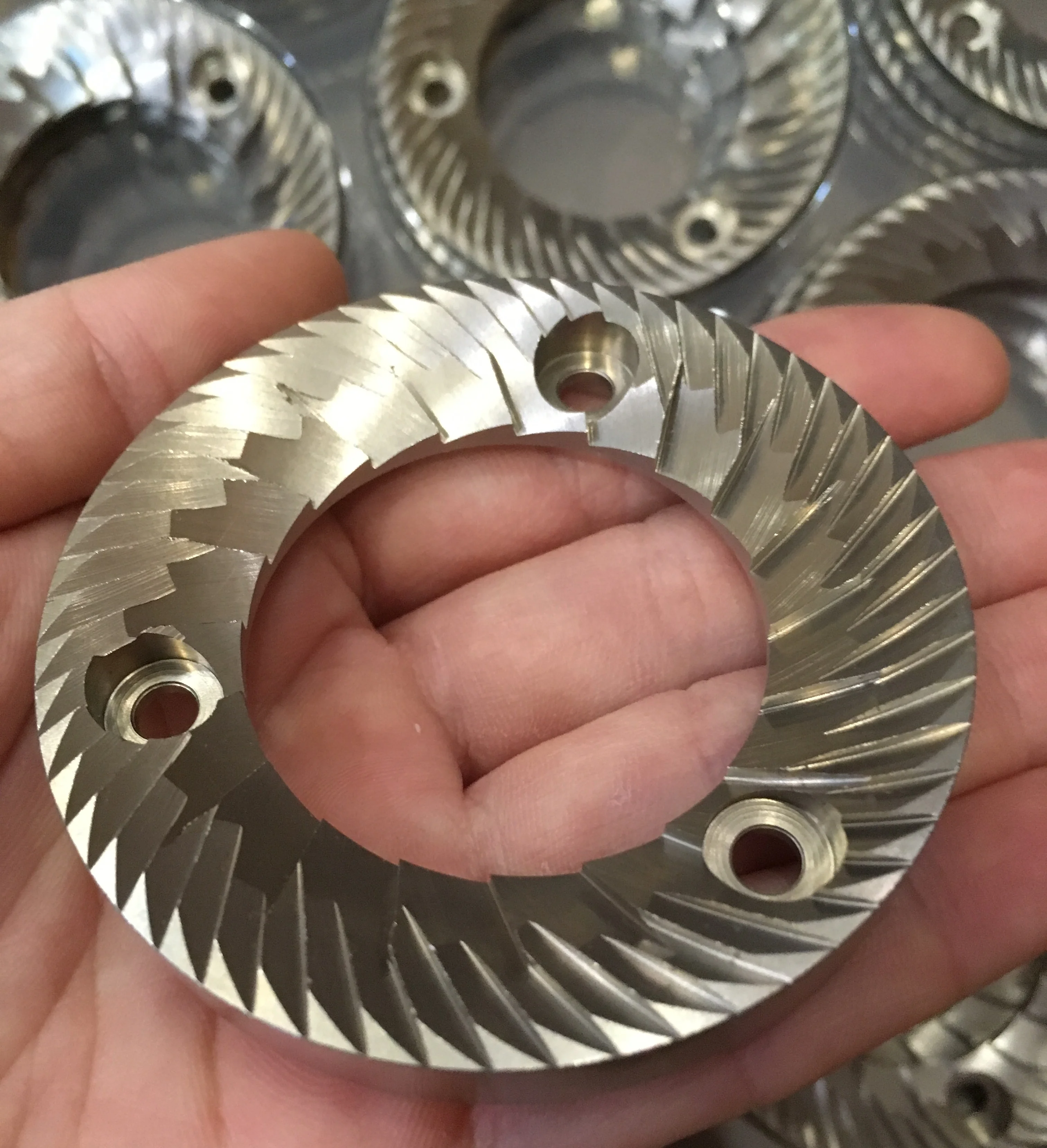 Электрическая итальянская немецкая кофемолка из нержавеющей стали плоская мельница шлифовальная для эспрессо кофеварка