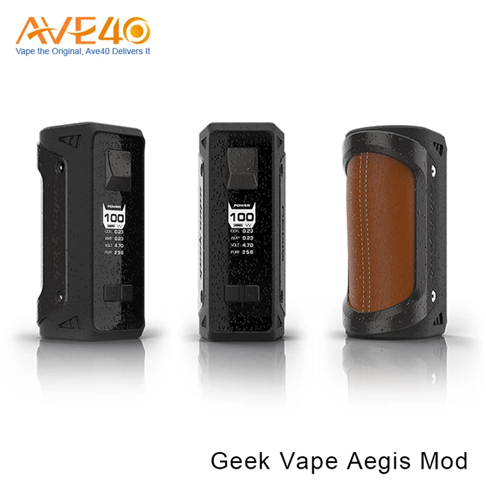 Водонепроницаемый мод geekvape Aegis 100 Вт TC поле mod 26650/18650
