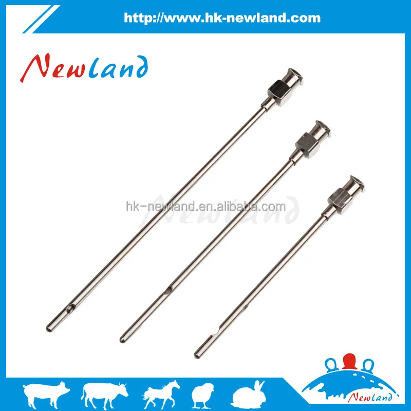 
Animal needle Teat cannula with luer lock adaptor 