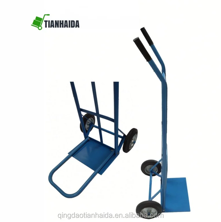Steekwagen 3 In 1 Folding Hand truck Prices Foldable Toe Plate Hand Trolley Cart