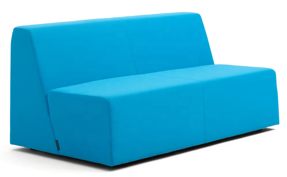 Modern Wooden Office Sofa (46f) Alcove Highback Sofa