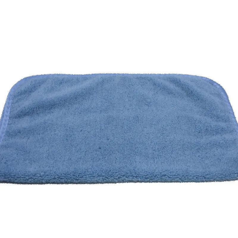 High water absorption hot sell long short pile edgeless microfiber cleaning towel cloth