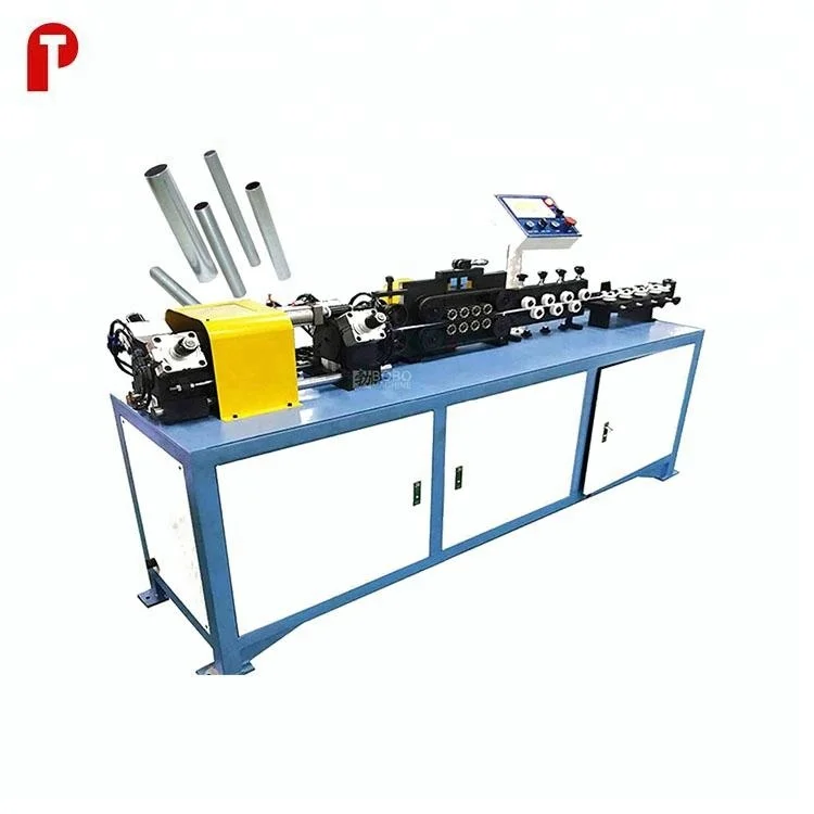 Automatic coil steel bundy aluminum copper tube straightening and cutting machine