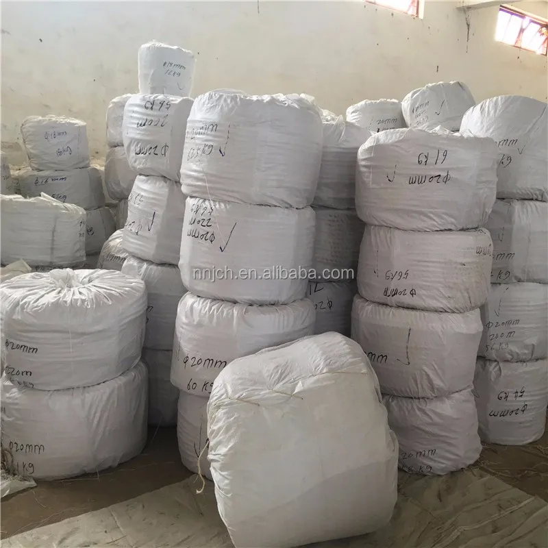 Real Manila Rope Abaca Packing Strands of High Breaking Force 3/4' 1/2'