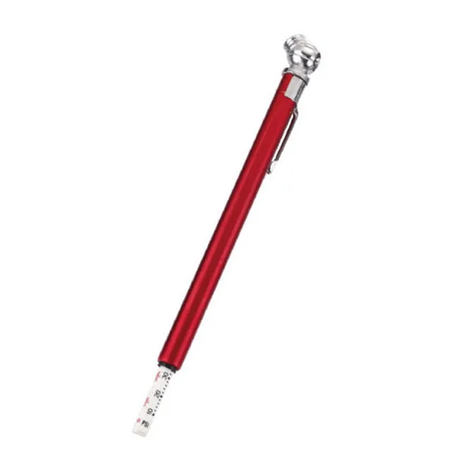 Bellright  Different Colors Chrome Pencil Tyre Air Pressure Gauge 0-100PSI