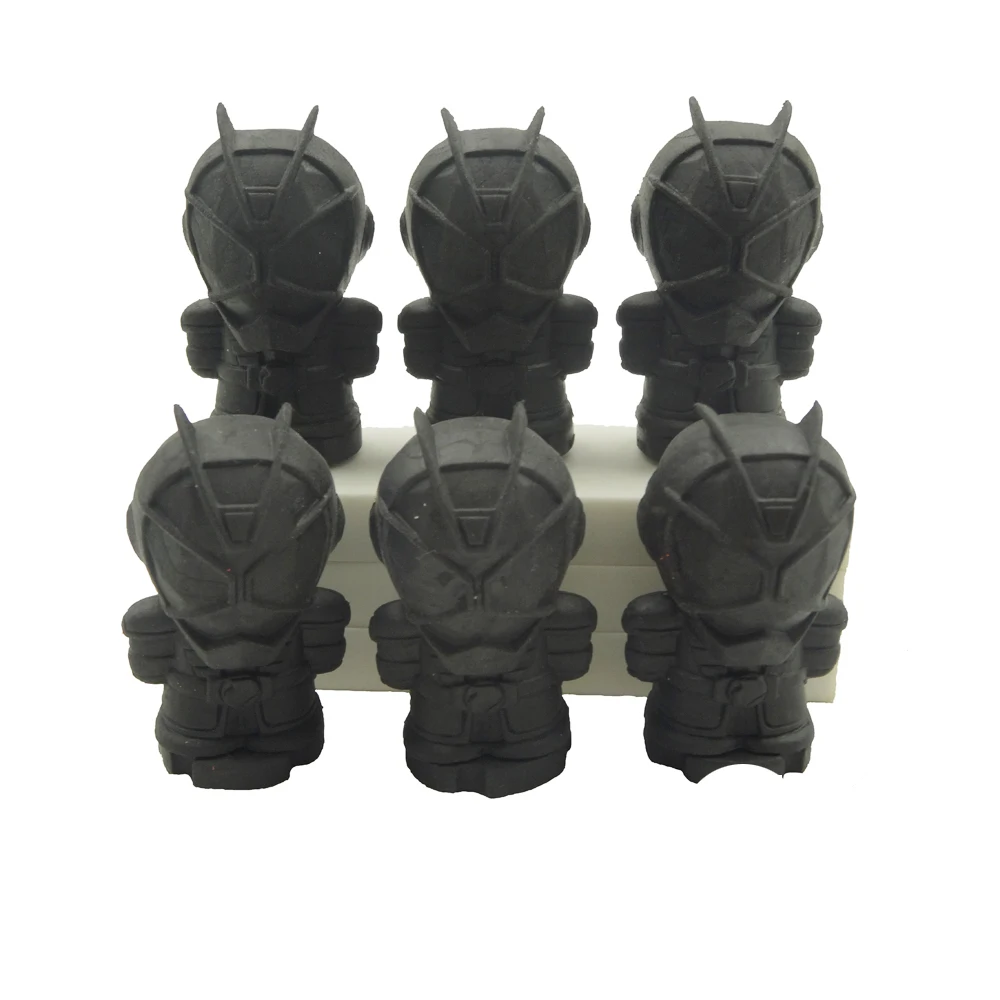 Japanese Stationery 3D Cartoon Character Spiderman Rubber Eraser