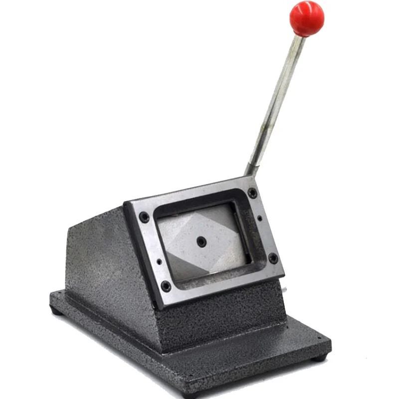 
90*55mm square corner manual business card cutting machine and PVC card cutting machine 