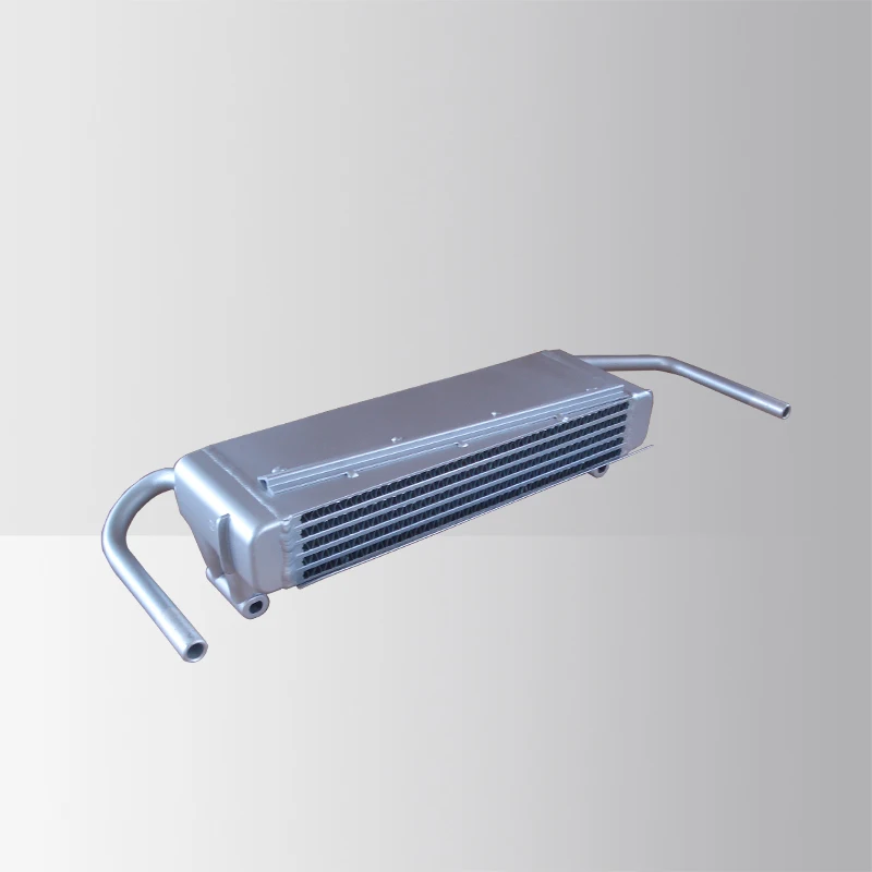 Aluminum Small Oil Cooler  Plate-Bar Boat Engine Heat Exchanger