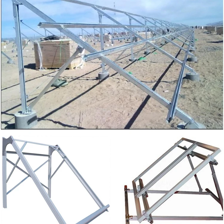 solar pv brackets ground mount to support solar panels