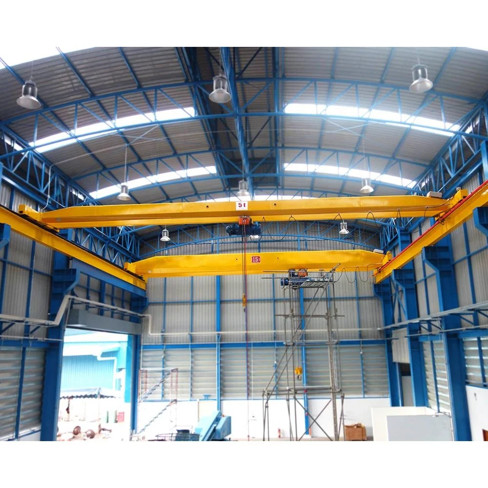 3 5 10 Ton Single Girder Overhead Crane Portable Roof for Industry Use