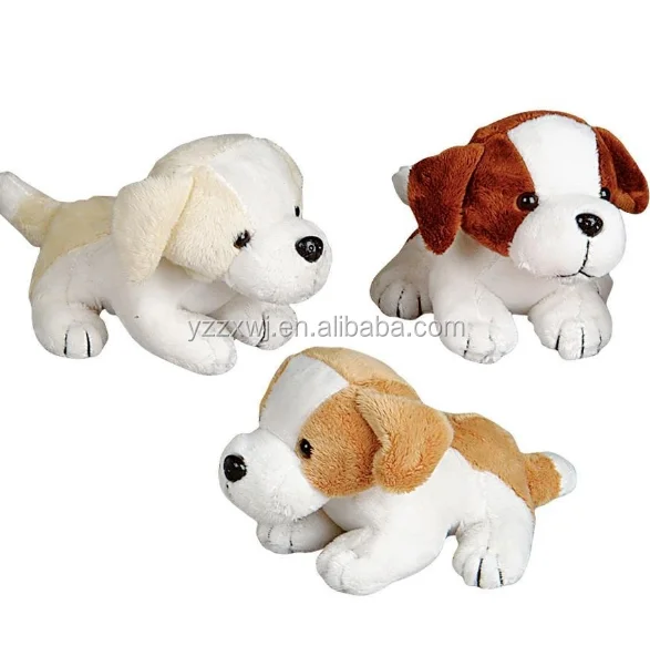 Toy Sitting Puppy Dog Stuffed Animals Plush Assorted Color/plush mini stuffed dog toys for children/plush dog toy