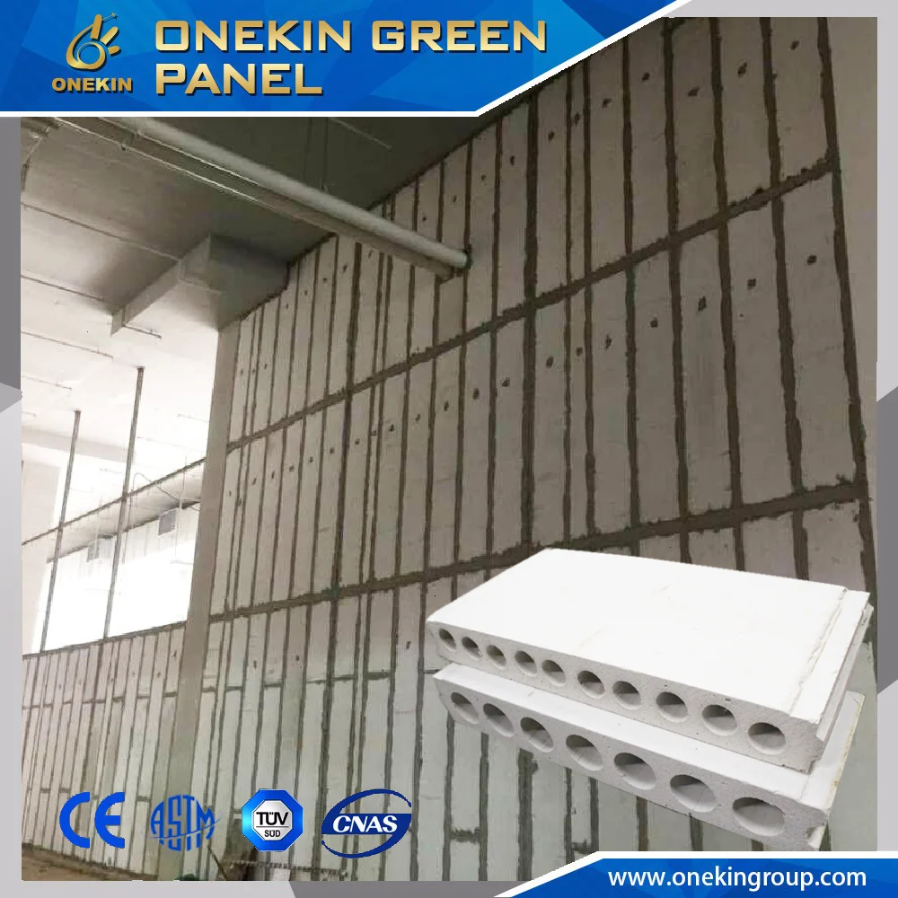 
Insulated Precast Concrete Block Light MgO Wall Panel Fireproof Sandwich SIP Panel AAC Panel 