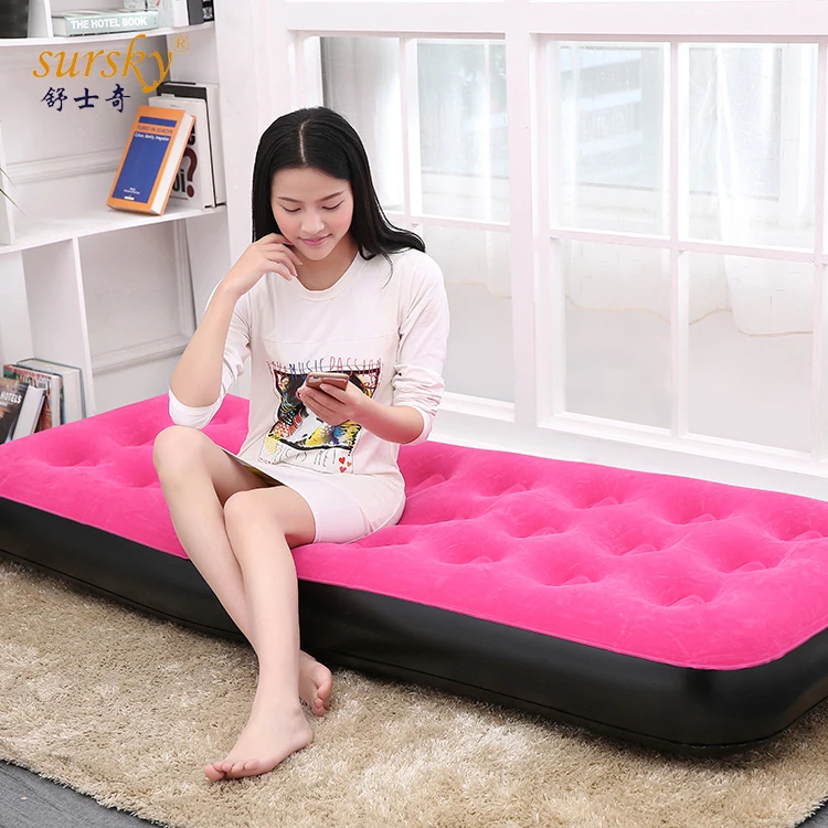 
Flocked Outdoor Bad Air Sofa Bed Inflatable 