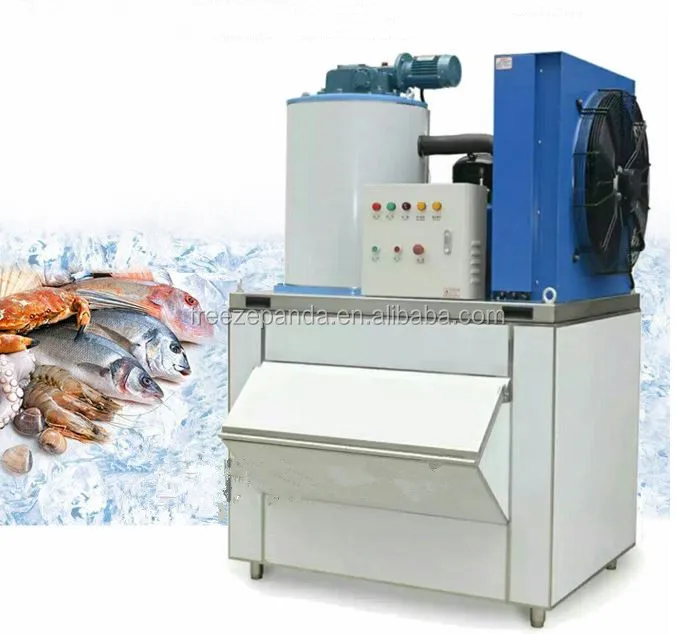 3 tons 5 ton 500kgs 220v sea salt water snow flake and cube ice maker making machine price with 10ton for fish sale