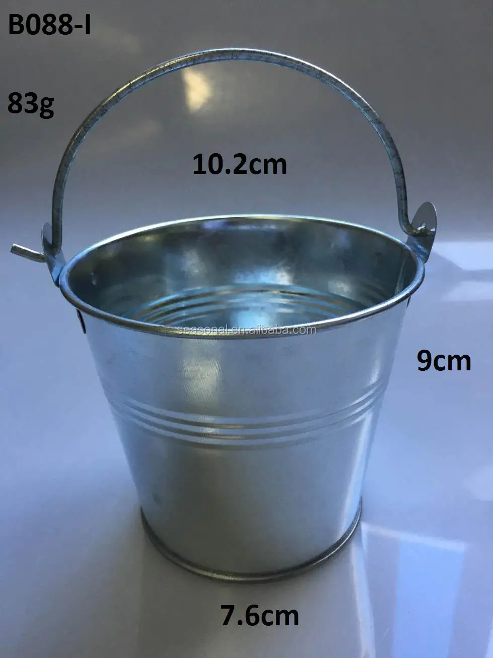 B164 small galvanized iron bucket
