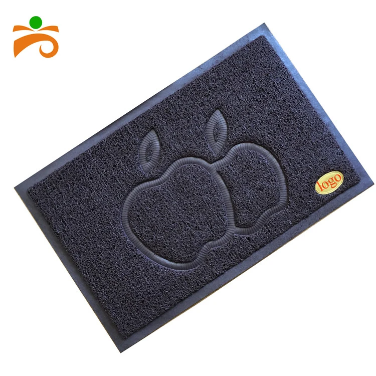 Подгонянный дизайн входного пола коврик логотип