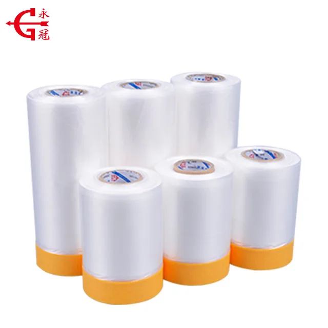 car paint plastic film cover tapes masking film