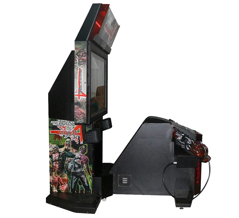 Hotselling The  House Of  Dead 4 Coin Operated Arcade Gun Shooting Video Simulator Game Machine For Sale