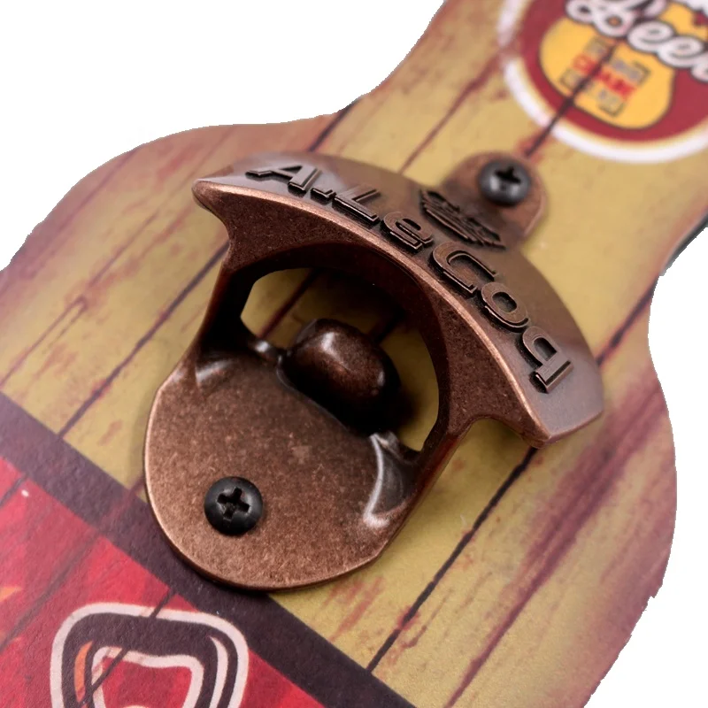 Manufacturers Custom Polish vintage wall mount bottle opener