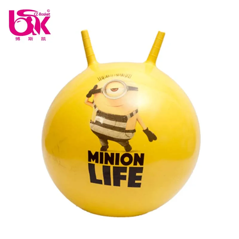 Non-toxic Recessive Color Inflatable Space Hopper Ball