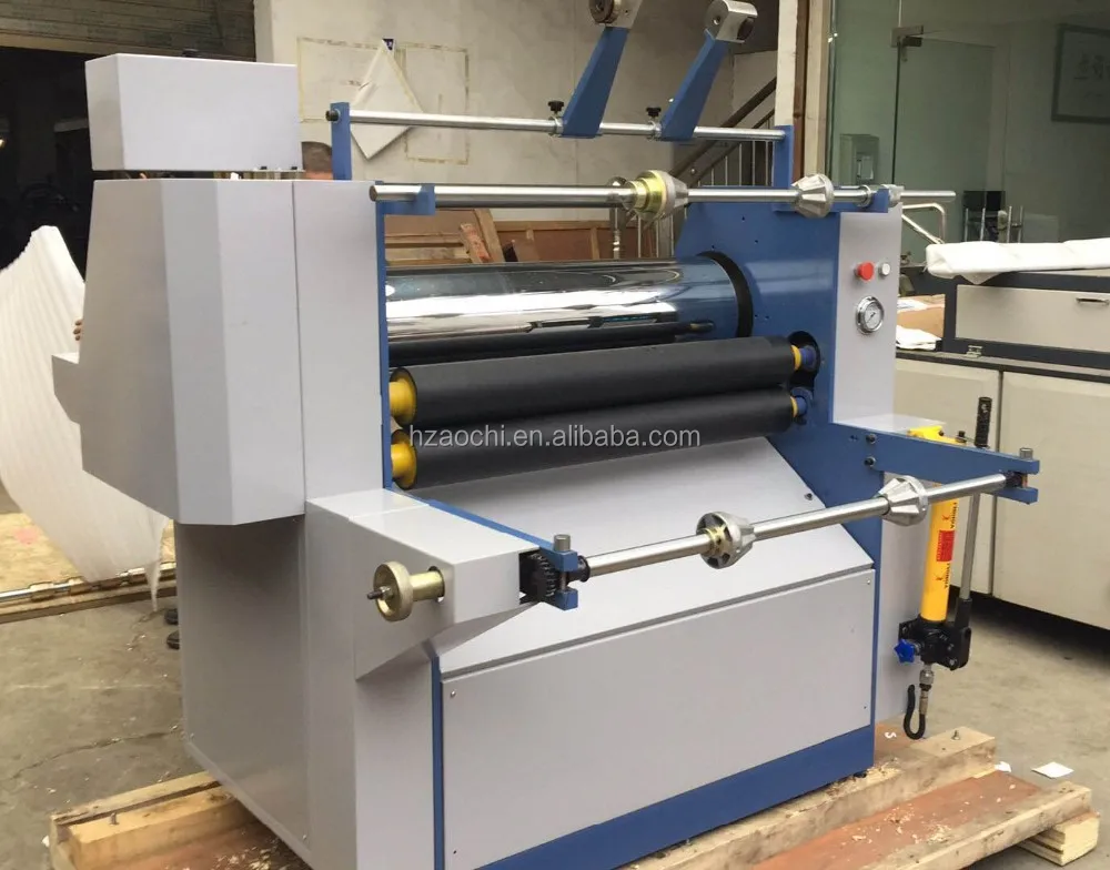 YDFM-920A hot manual feeder laminating machine with heating roller for paper
