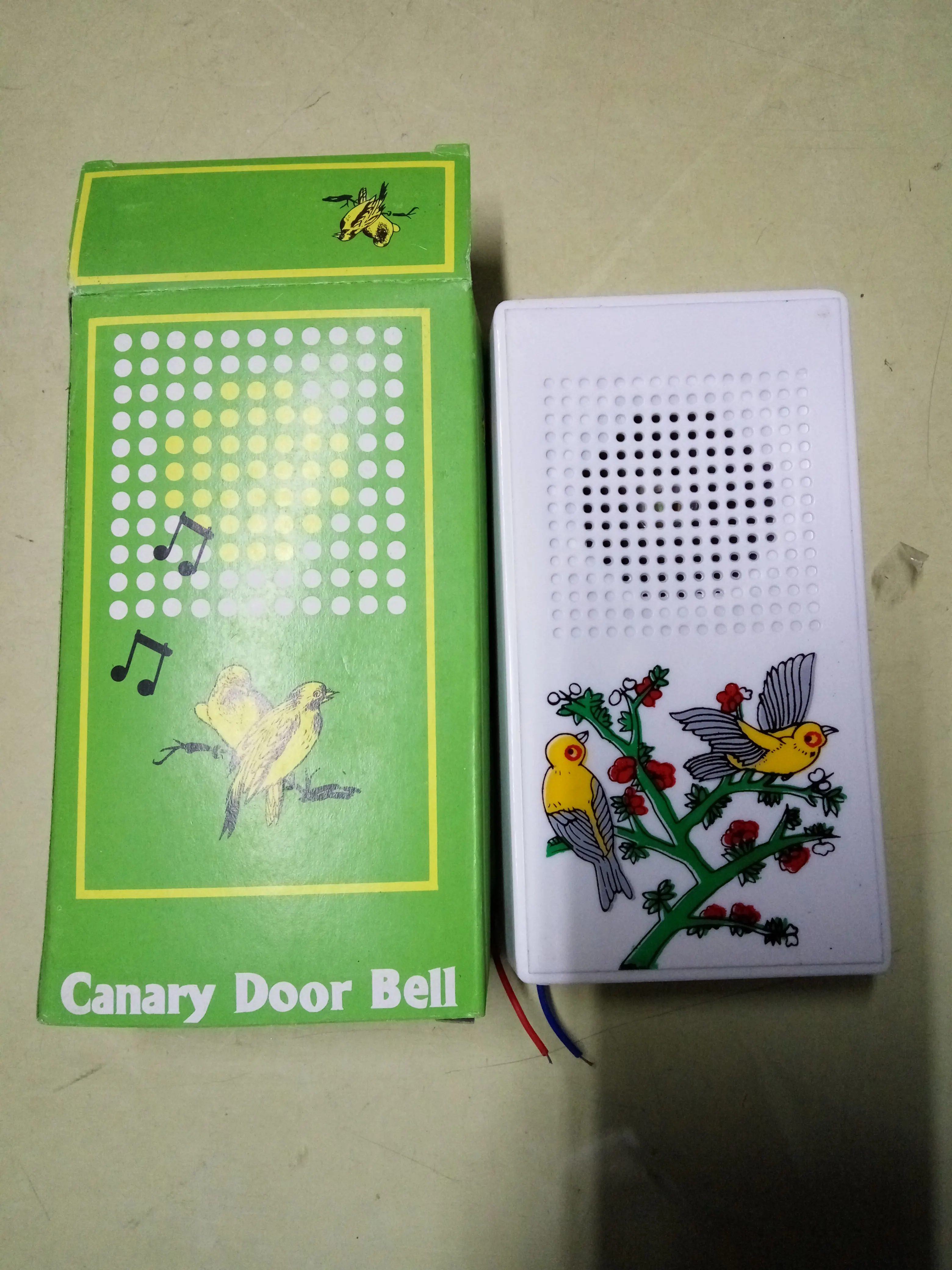 Колокольчик со звуком птицы