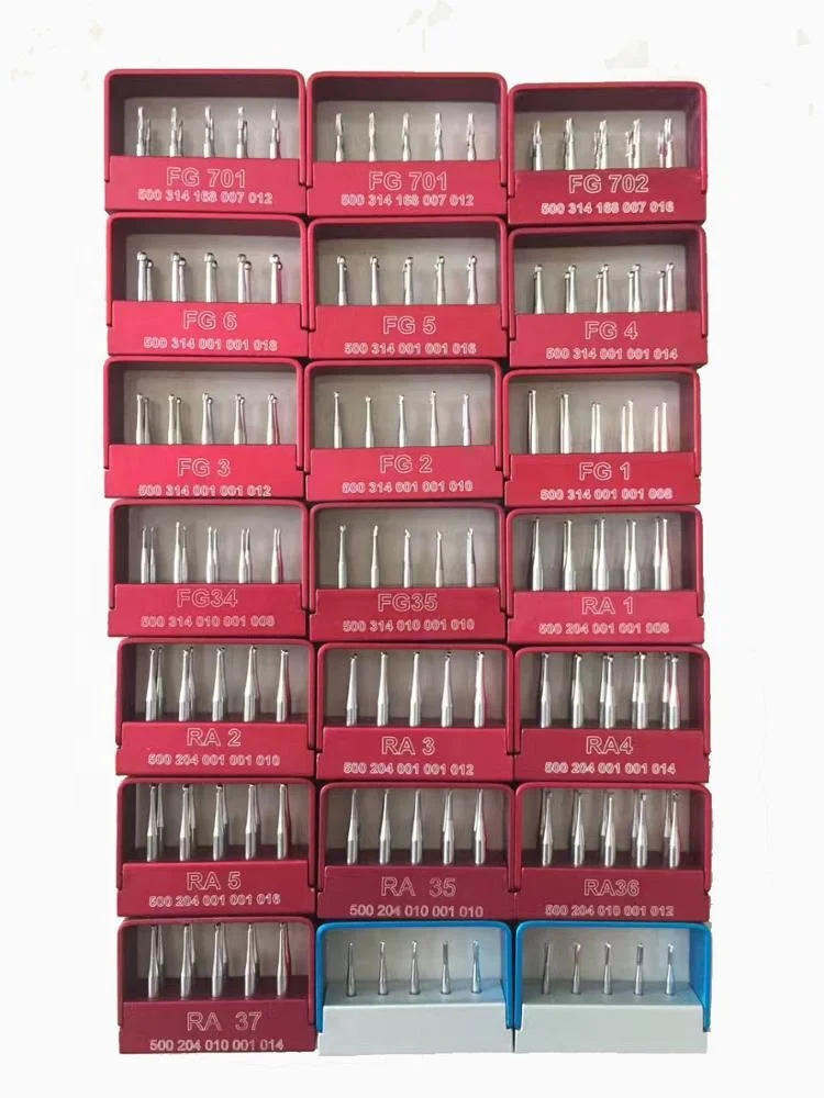 RA dental tungsten carbide burs