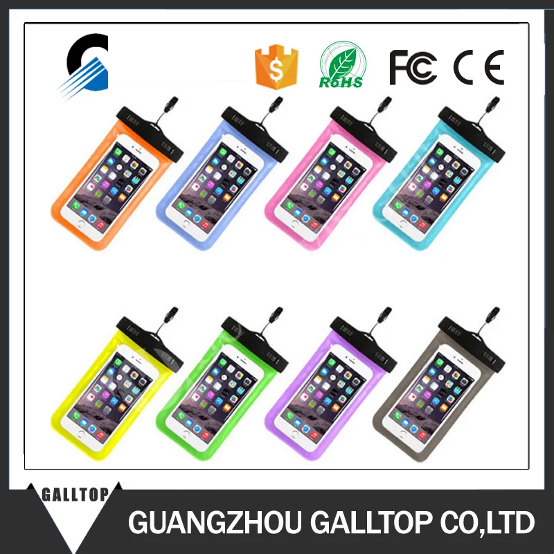 
High Quality Universal Swimming mobile phone Waterproof Underwater Pouch Dry Bag Case Cover For iPhone 